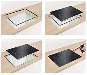 00248375 Montážní rám 80 cm do varné desky Bosch | Siemens