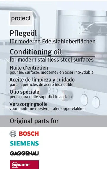 00311567 Ošetřující olej nerezový povrch Bosch | Siemens