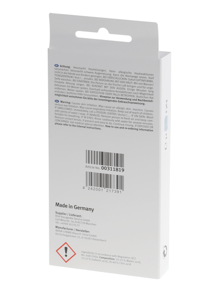 00311819 Odvápňovací tablety Bosch | Siemens