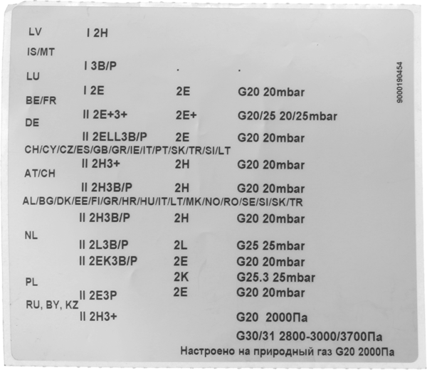 00423416 Sada trysek - zemní plyn Bosch | Siemens