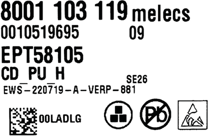 00630183 Naprogramovaný výkonový modul Bosch | Siemens