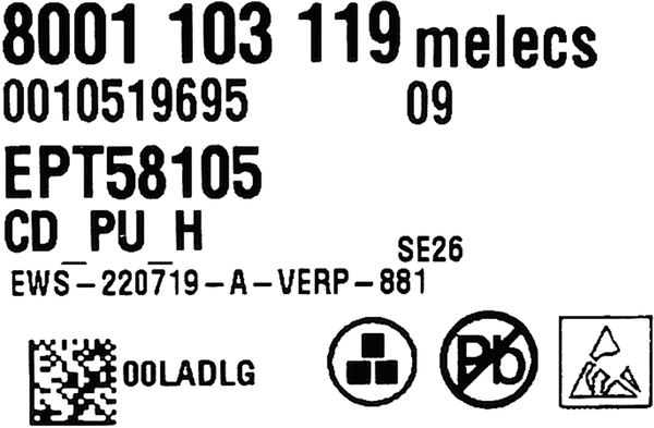 00633076 Naprogramovaný výkonový modul Bosch | Siemens