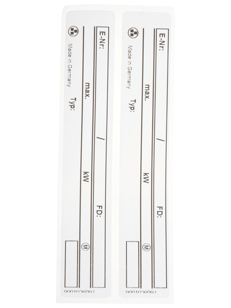 00633848 Typový štítek Bosch | Siemens