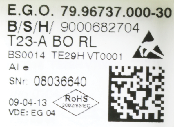 00656492 Řídící modul Bosch | Siemens