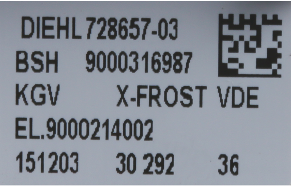 00669864 Přední panel Bosch | Siemens