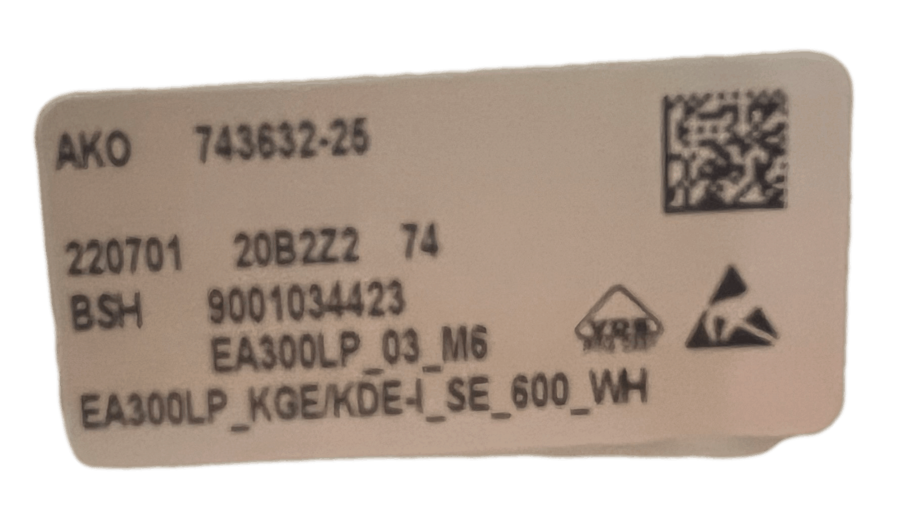 00752479 Řídící modul do lednice naprogramovaný Bosch | Siemens