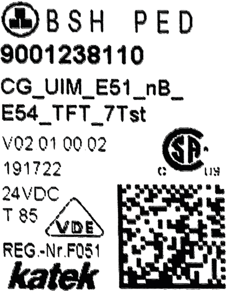 11021103 Ovládací modul nenaprogramovaný Bosch | Siemens