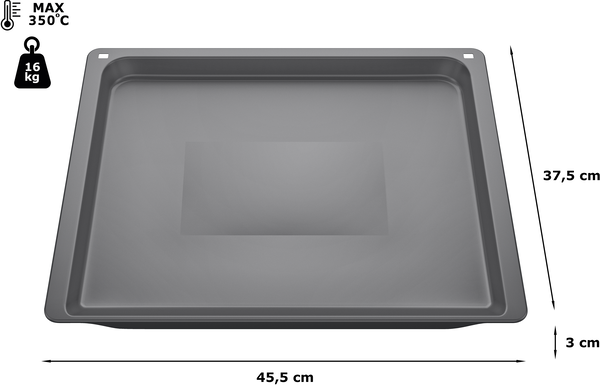 HEZ631070 11029050 Smaltovaný plech na pečení Bosch | Siemens