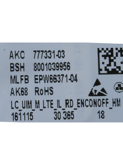 11029974 Ovládací modul naprogramovaný Bosch | Siemens