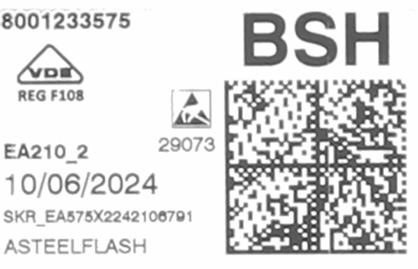 11055191 Programátor Bosch | Siemens