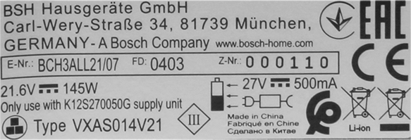 11059689 Plášť Bosch | Siemens
