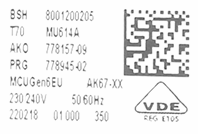 12038925 Regulátor energie Bosch | Siemens