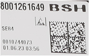 12042613 Modul výkonu/invertoru nenaprogamován Bosch | Siemens