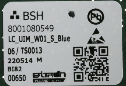 12045242 Ovládací modul naprogramovaný Bosch | Siemens