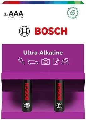 LR03UA2B/00 Mikrotužková AAA baterie Bosch – sada 2 ks